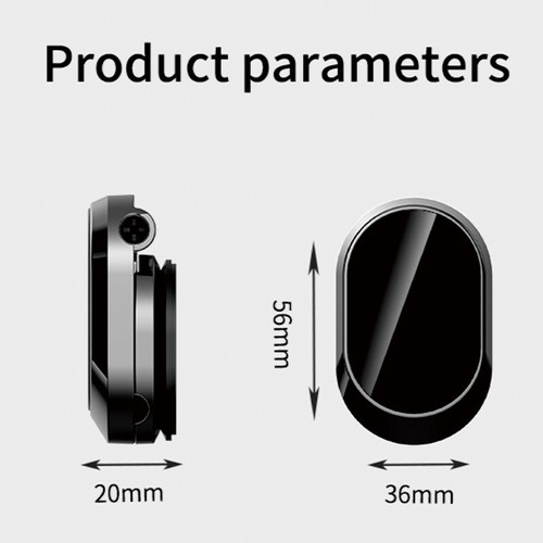 Car Phone Holder Magnetic Car Phone Mount 6 Powerful Internal Magnet Retractable - Photo 5 sur 10
