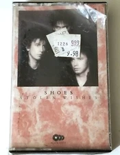 SHOES SEALED STOLEN WISHES TAPE CASSETTE POWER POP ROCK BLACK VINYL RECORDS