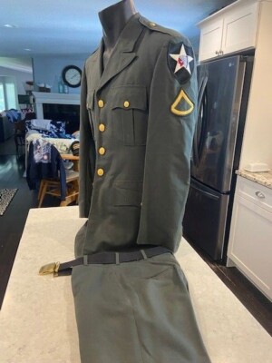 army dress blues patches Flossy Maxi Dress main image 1