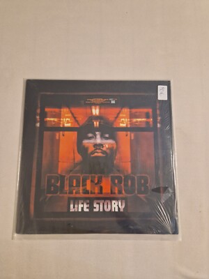 Vinyl Black Rob Life Story First Pressing