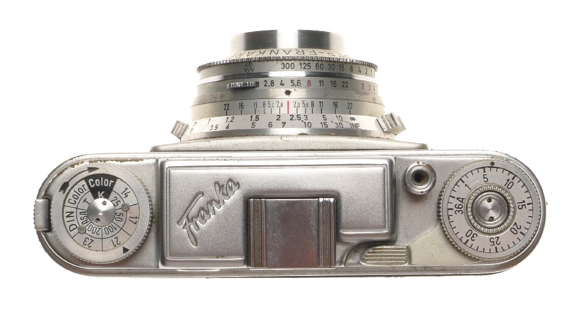 Franka super frankarette ri film camera schneider-kreuznach
