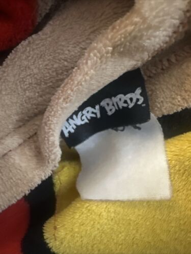 Angry Birds Throw Blanket Fleece Angry Birds Commonwealth 60” X 46” Red - Picture 3 of 3