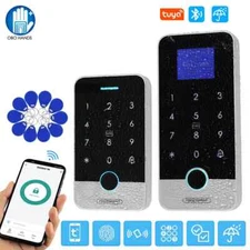 Bluetooth Fingerprint Access Control Keypad Touch Waterproof Keyless Lock System