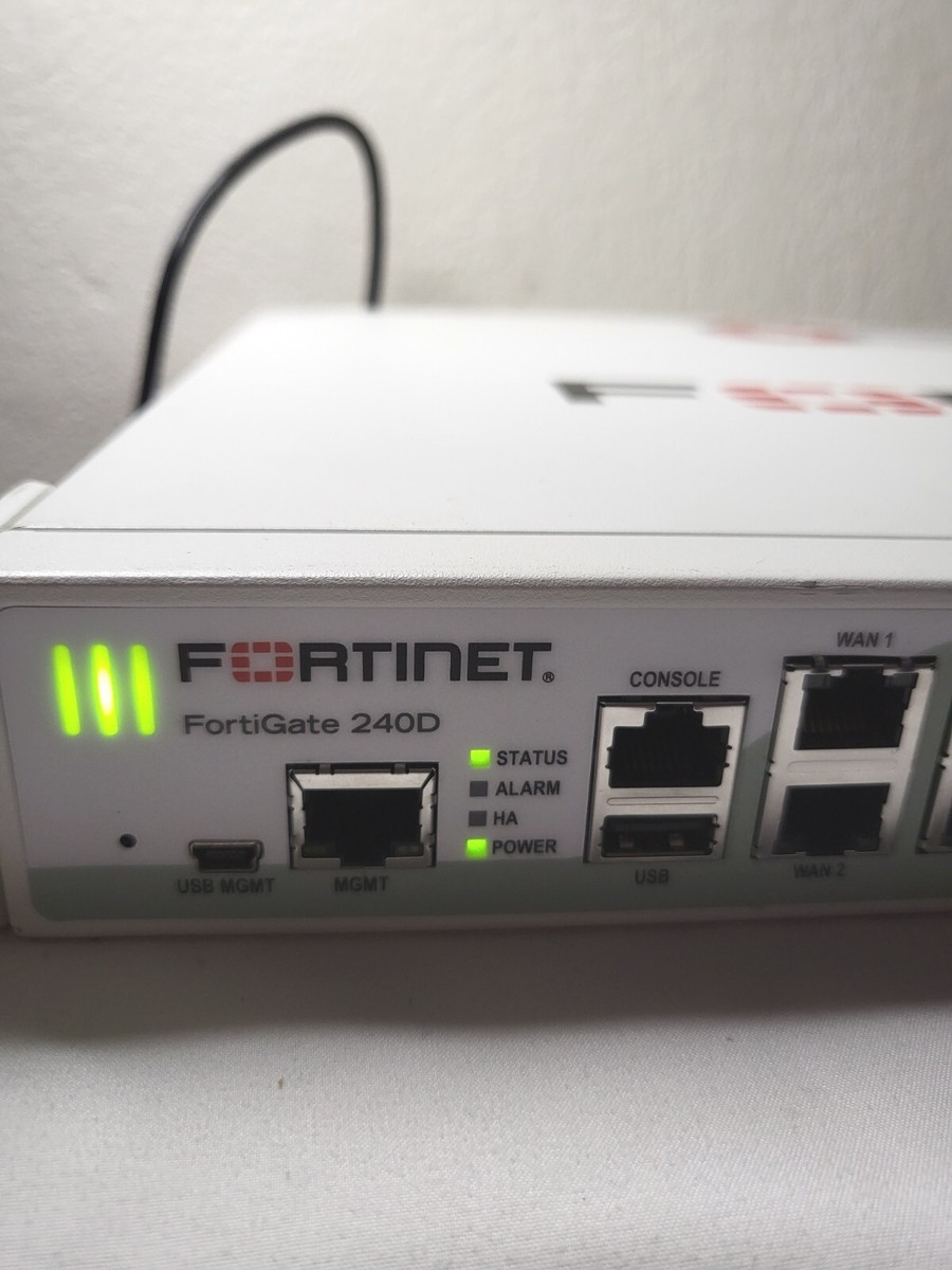 Fortinet FG-240D Fortigate-240D Next Generation Security Appliance Firewall