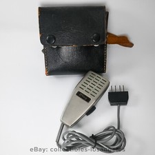 Vintage Craig 4-prong Microphone With Case Japan Untested