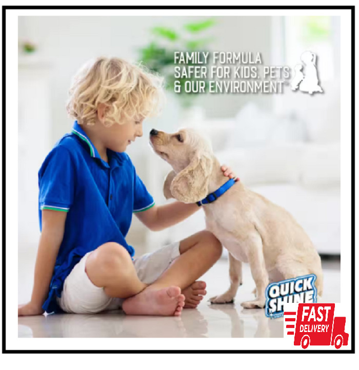 Quick Shine 27 oz. Floor Finish Protects Hardwood Tile Laminate Vinyl & Stone