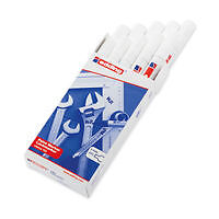 Edding 750 Paint Marker Opaque Bullet Tip White 750-049 - Office Supplies - Pens