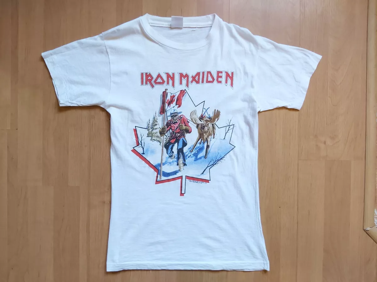 iron maiden t shirt ebay