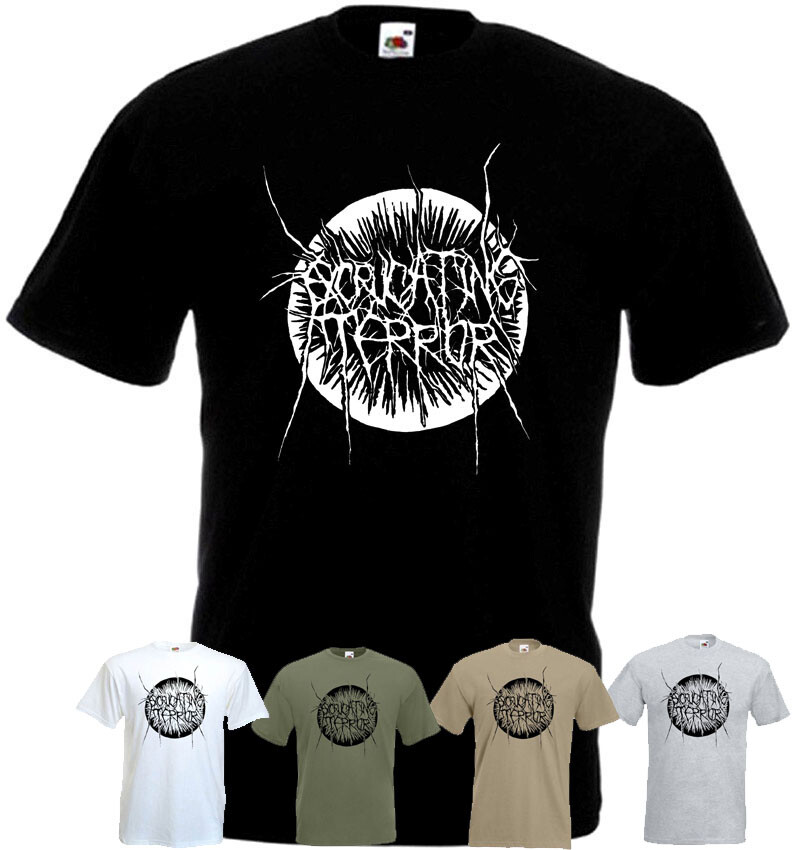 Excruciating Terror v10 t-shirt olive black khaki hardcore punk