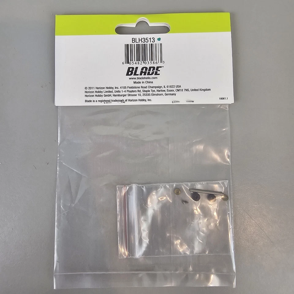 Blade Helicopter mCPX Feathering Spindle W/ O-Rings, Bushings & Hdwe BLH3513 - Image 2 of 2