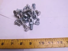 3/8-16 x 5/8" UNC Inch Hex Head Cap Screw Bolt Zinc Plated Lot of 100