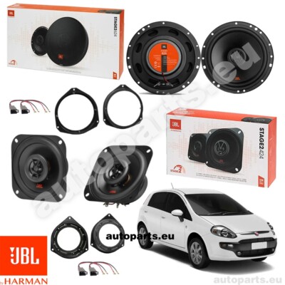 Set 4 Lautsprecher JBL Vorne und Hinten für Fiat Grande Punto