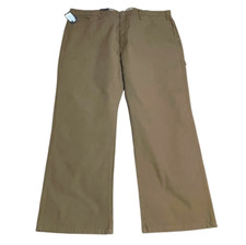 Dickies Men's Carpenter Pants Relaxed Fit Duck Canvas Straight Leg 44 x 30 Brown