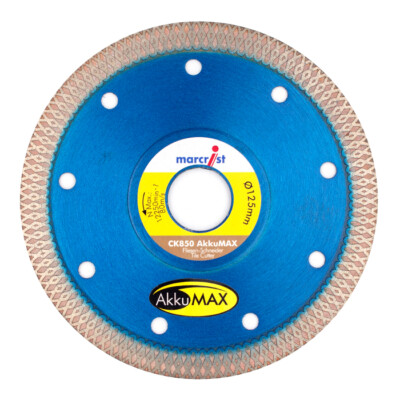 Marcrist CK 850 AkkuMAX Diamanttrennscheibe - 125mm - für Fliesen