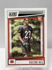 2022 Score Football #366 Daxton Hill RC Cincinnati Bengals