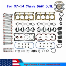 Head Gasket Set W/Bolts FOR 2004-2014 GMC Buick Cadillac Chevrolet 4.8L 5.3L OHV