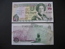 Jersey 1 Pound 1995 Commemorative Issue (P25a) UNC