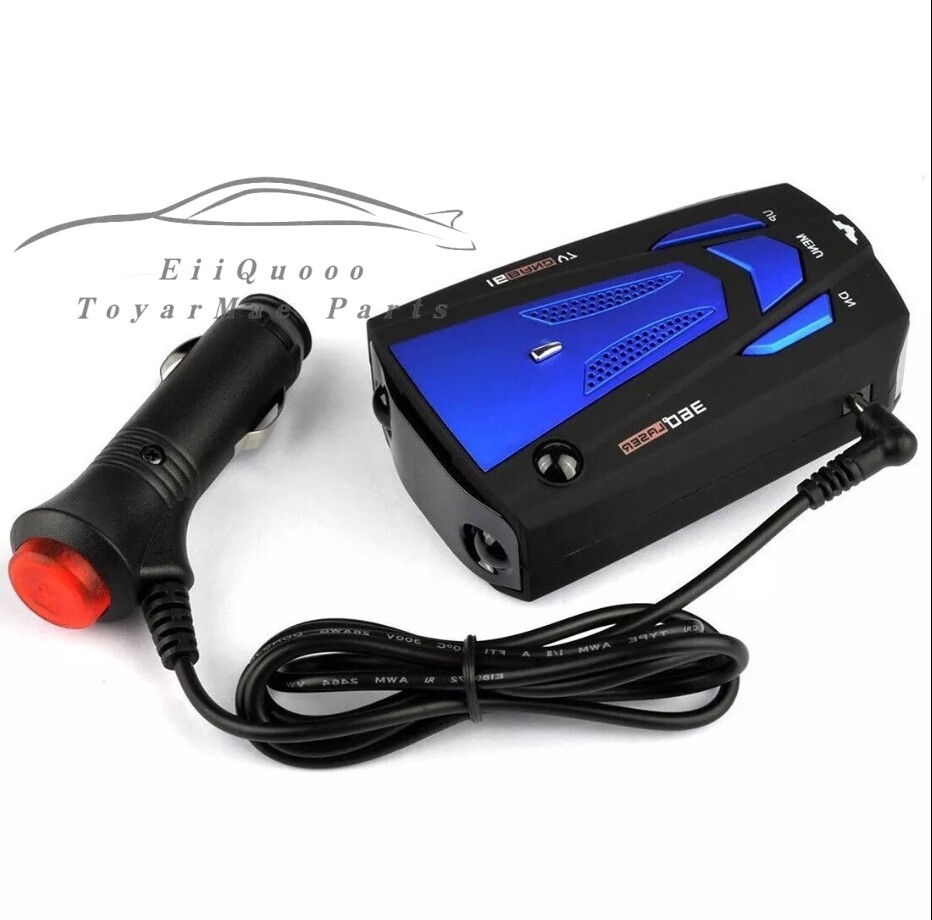 Radar Detector E8 Per Auto - Rilevazione 360° Con Avvisi Vocali - X,K,KA,CT,LASER - Foto 12