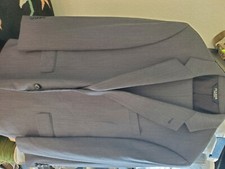 Men s Jos. A. Bank Signature Suit, 42R, charcoal Gray EUC