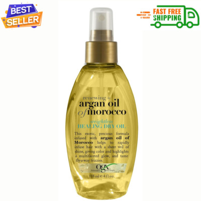 OGX Renewing & Argan Oil of Morocco Weightless Healing Dry Hair Oil Spray - 4 Oz