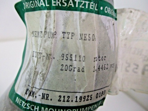New Netzsch Pump Rotor 955110 - Picture 3 of 5