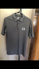 Mens Green Bay Packers NFL Team Apparel TX3 Cool Polo size M EUC 