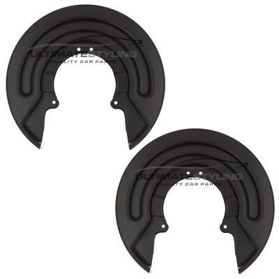 Pair Of Rear Brake Disc Dust Shields – Fits VW Transporter T5.1 Van (2010-2015) – Ace Car Parts