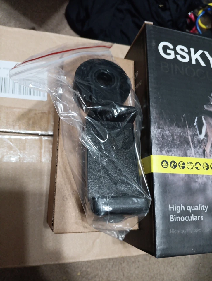 12X42 Hunting Binoculars with Phone Adapter HD Waterproof Fishing Bird Watching - Image 2 of 3