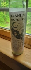 Cleansing: Smoke and Stardust 7 Day Spell Candle Negativity  Banish earth magic