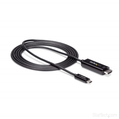 StarTech.com 6ft (2m) USB C to HDMI Cable - 4K 60Hz USB Type C to HDMI 2.0 Video