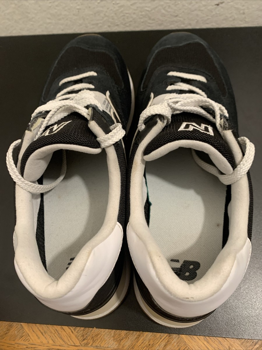 New Balance ML574SU2 Japanese Market Dad Shoes Black White 