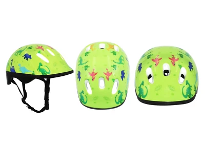 HGL Children Dinosaur Unisex Helmet and Pad Set