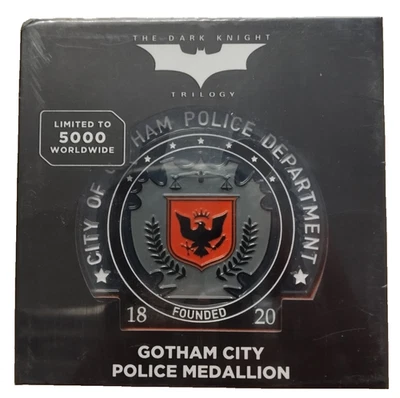 DC Comics Replica Medaillon Gotham City Police Badge Batman Neu OVP *