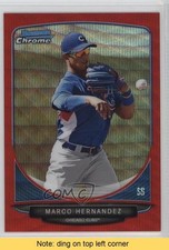 2013 Bowman Chrome Prospects 5/25 Marco Hernandez #BCP115 READ 1v3