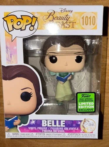 Funko Pop! Disney Beauty and the Beast- Belle reading book Convention Exclusive