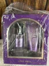 Victoria's Secret LOVE SPELL 2.5 oz Body Mist and Lotion - Set NWB