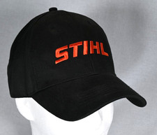 NEW STIHL Snapback Black  Orange Genuine Licensed Baseball Cap Hat