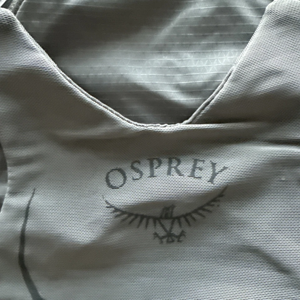 Osprey Duro 6 Gris Rojo Correr Senderismo Ciclismo Hidratación Pack/Mochila S/M Foto 3 de 4