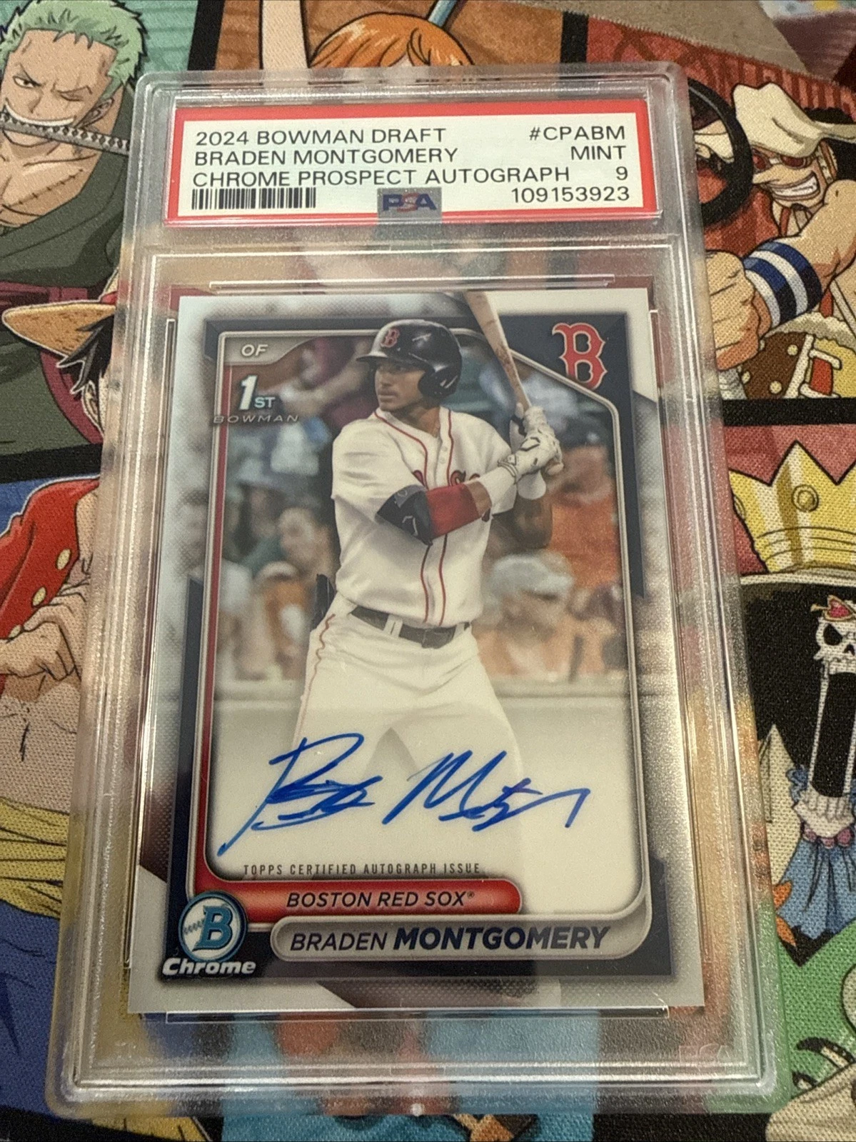 Deal for 2256 Braden Montgomery 2024 Bowman Chrome Draft #CPA-BM Auto 1st RC PSA 9