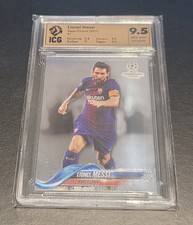 2017-18 Topps Chrome UEFA Champions League Soccer Base Lionel Messi
