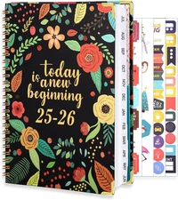 2025-2026 Academic Planner, A5 (6.5" X 8.5") Weekly and Monthly Planner
