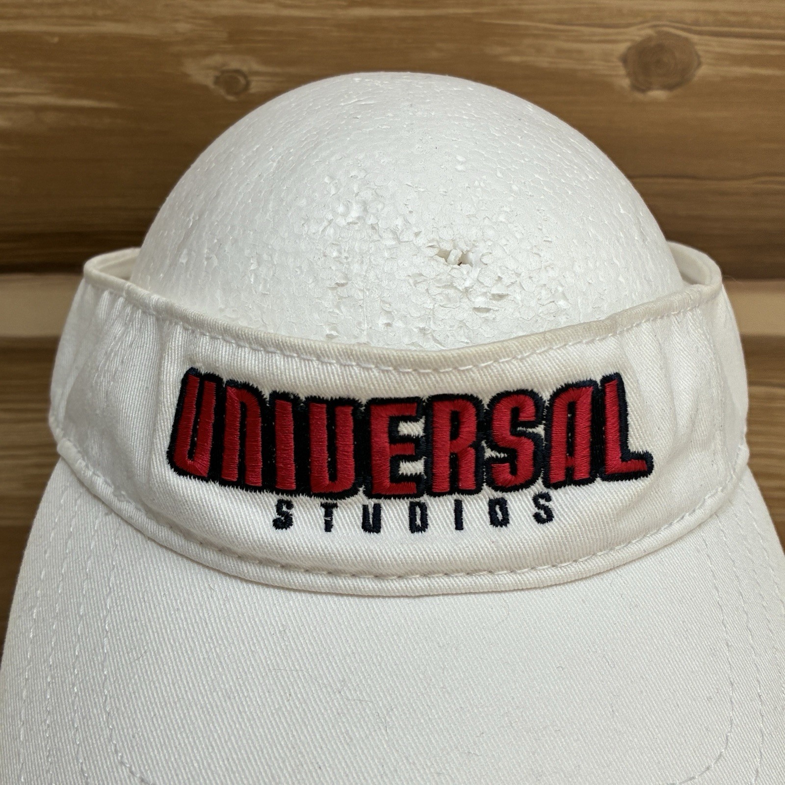 Universal Studio Visor Hat Cap Snap Back White Lo… - image 2