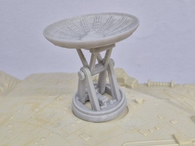 Star Wars Kenner Vintage Millennium Falcon Parts - Radar Dish 3D Printed