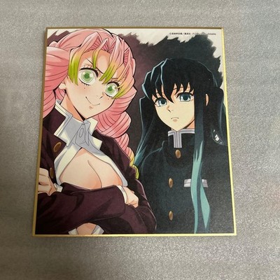 Demon Slayer: Kimetsu No Yaiba Mitsuri Kanroji Muichiro Tokito Mini Shikishi