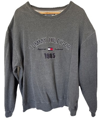 Vtg Tommy Hilfiger Sweatshirt Men s Sz XXL Embroidered Logo