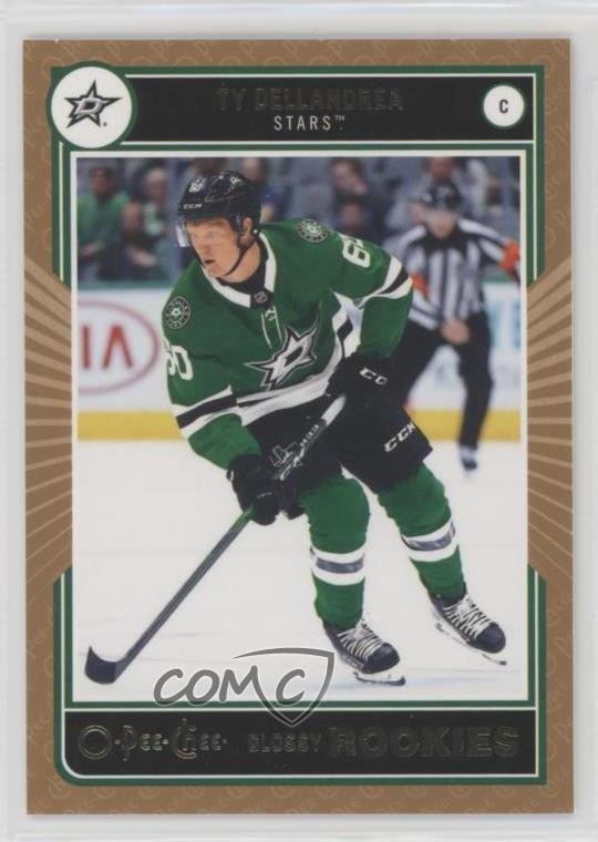 2020-21 Upper Deck O-Pee-Chee Glossy Rookies Bronze Ty Dellandrea #R-19 RC 0gd