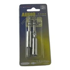 CALRAD 1/4" Phone Plug Screw-on Terminal Audio Adapter Accessories New