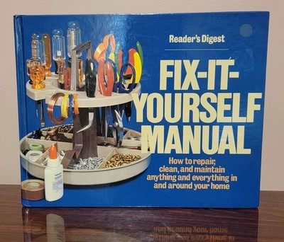 VTG 1977 Readers Digest Fix It Yourself Manual Hardback Great Cond Preowned