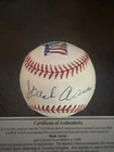 HANK AARON 715TH HOME RUN BRAVES HOF SIGNED AUTO L/E STAMP ONL BASEBALL GOLDIN