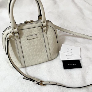 Gucci Gucci Sac à Main Micro Rayure Motif Gg Cuir Estampillé 2 Voies Designer